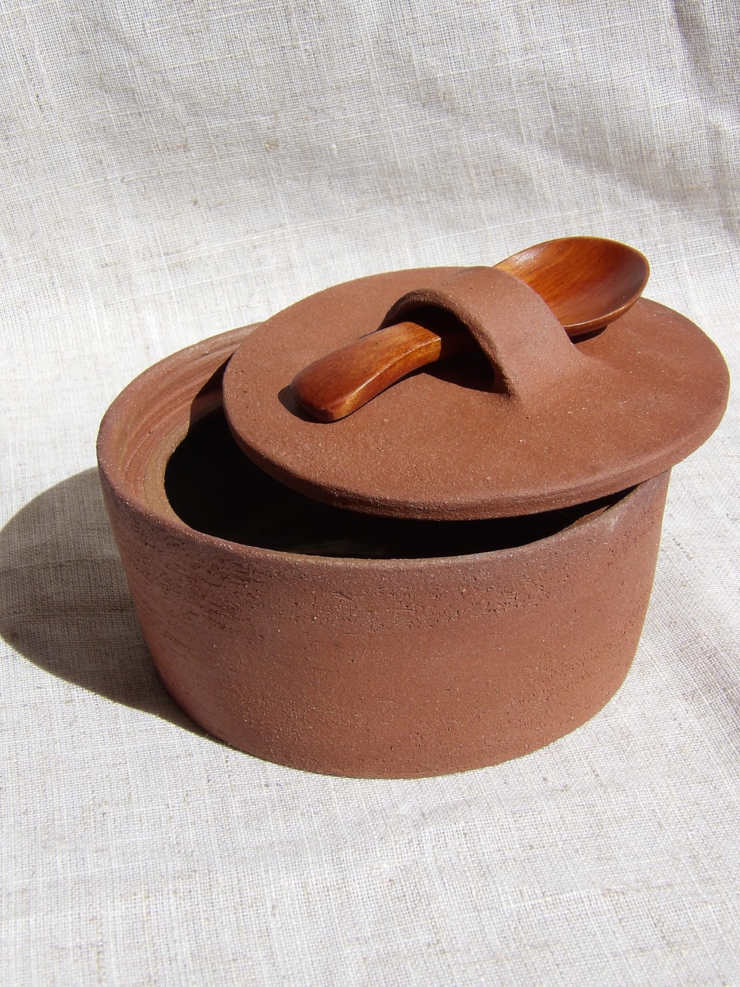 Boîte à Épices & sa Cuillère en Bois "Épice Marine"